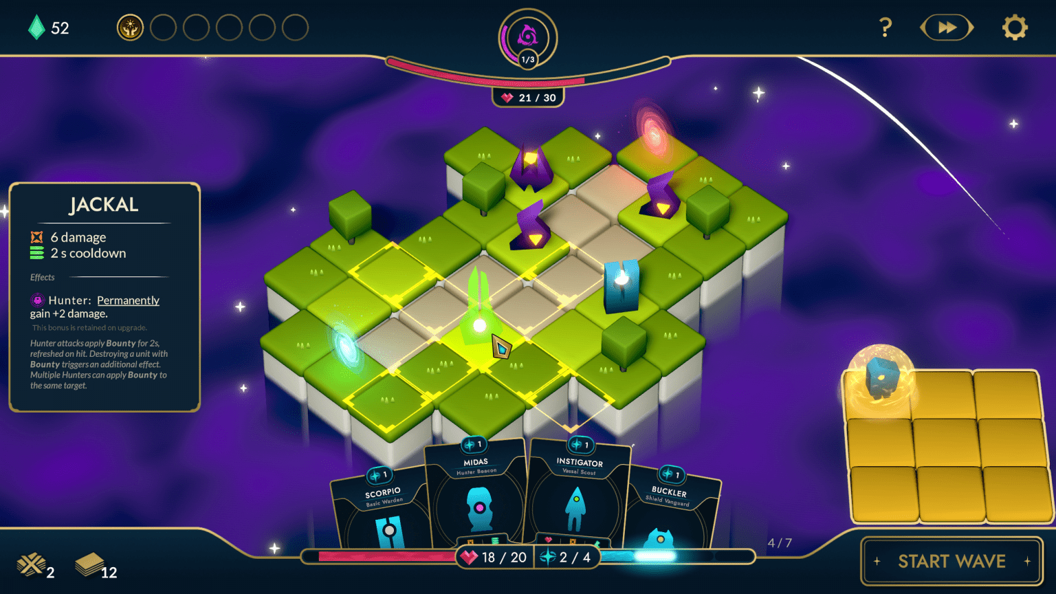 Arbiters Dream by Omnitale Screenshot World 1 Tower Defense Roguelike